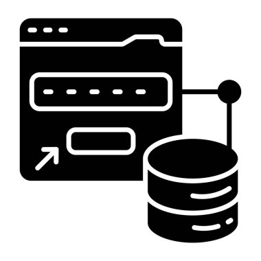 Web sunucusunun bir simge tasarımı