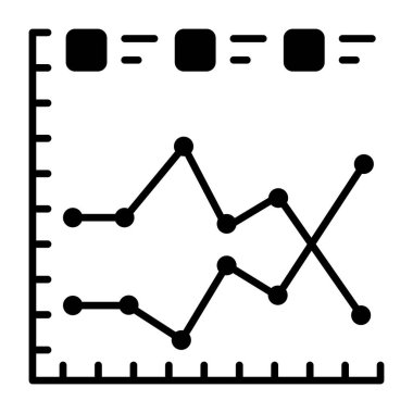 İş grafiğinin düzenlenebilir tasarım simgesi