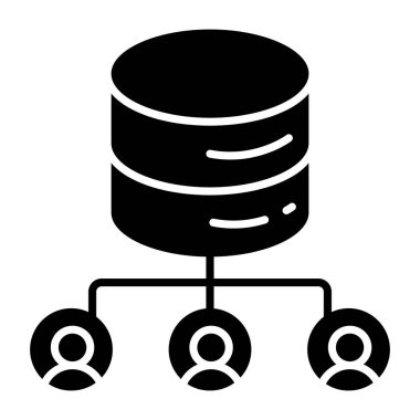 Veritabanı kullanıcılarının simge tasarımı