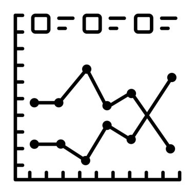 İş grafiğinin düzenlenebilir tasarım simgesi