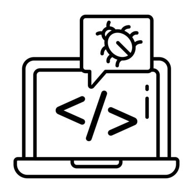 Sunucu maden arabasının simge tasarımı