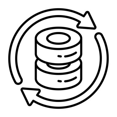 db güncellemesinin moda vektör tasarımı