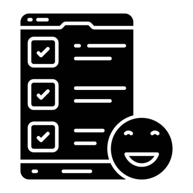 Mobil listenin premimium indirme simgesi