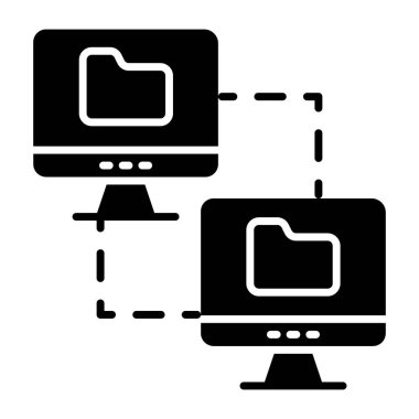 Dizin aktarımının premium tasarım simgesi