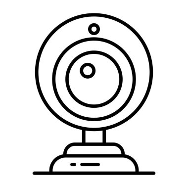 Webcam 'in modern teknoloji simgesi