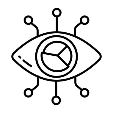 İş izleme için eşsiz bir tasarım simgesi