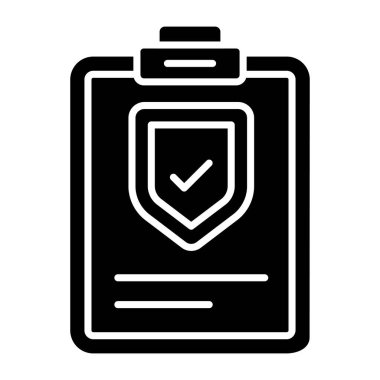 Güvenlik kağıdının modaya uygun tasarım simgesi