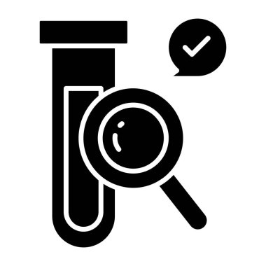 Arama örneğinin düzenlenebilir tasarım simgesi