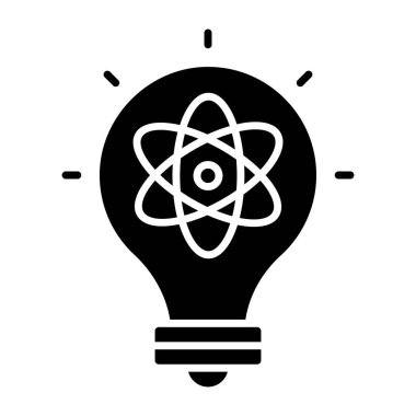 Bilim fikrinin modern tasarım simgesi