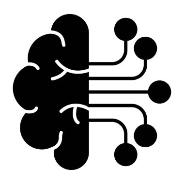 ai beyninin mükemmel tasarım simgesi