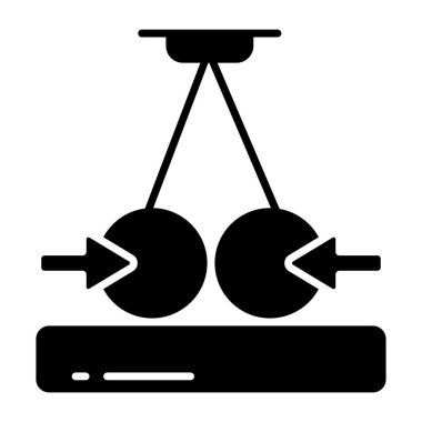 Eşsiz bir salınım tasarımı simgesi