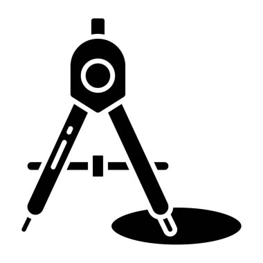 Pusulanın yaratıcı tasarım simgesi