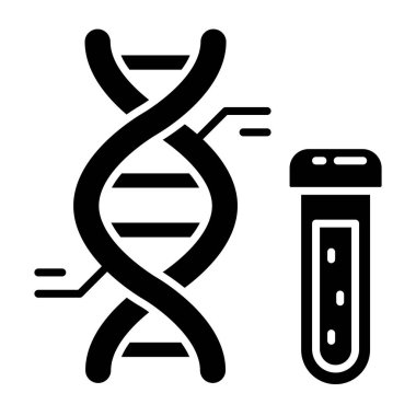 Katı tasarımda DNA test simgesi