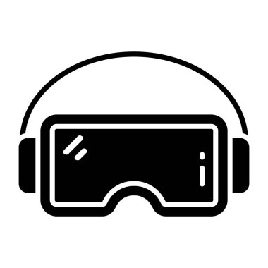 VR kulaklığın mükemmel tasarım simgesi