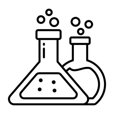 Deneyin düzenlenebilir tasarım simgesi