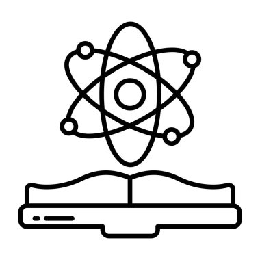 Bilim eğitiminin trend vektör tasarımı