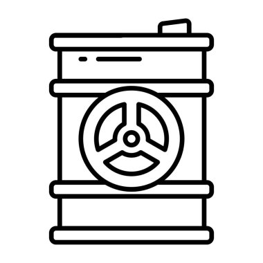 Zehirli varil ikonu indiriliyor