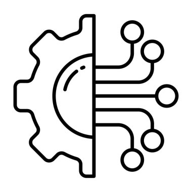 Perfect design icon of automation