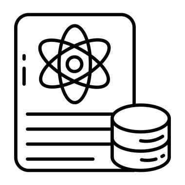 Veri biliminin modern tasarım simgesi