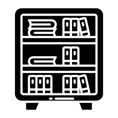 Kitaplığın premimium indirme simgesi