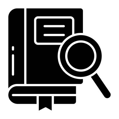 Arama kitabının vektör tasarımı