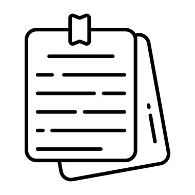 Yapışkan notların premium indirme simgesi