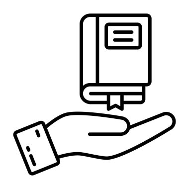 Kitap bakımının sağlam bir tasarım simgesi