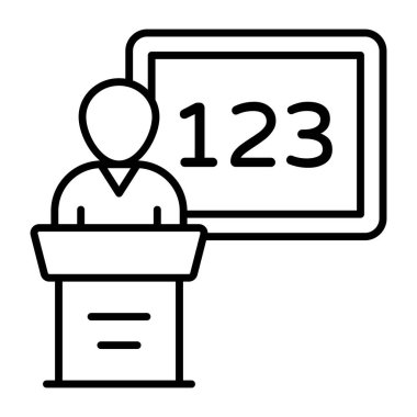 Konuşmanın mükemmel tasarım simgesi 