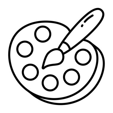         Boya paletinin son moda vektör tasarımı 