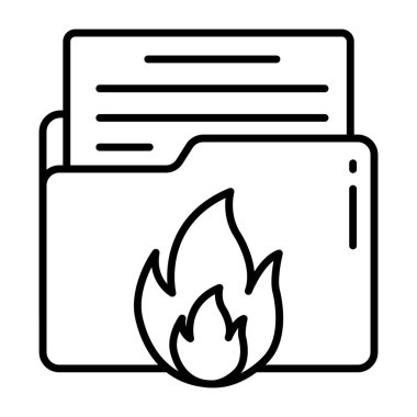 Yazdırma dizininin mükemmel dizayn simgesi