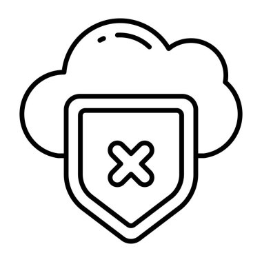 Bulut güvenliğinin olmadığı bir simge tasarımı