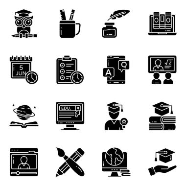 Öğrenme ve Bilgi Somut Simgeleri Seti