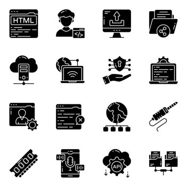 IT Solid Simgeleri Kümesi 