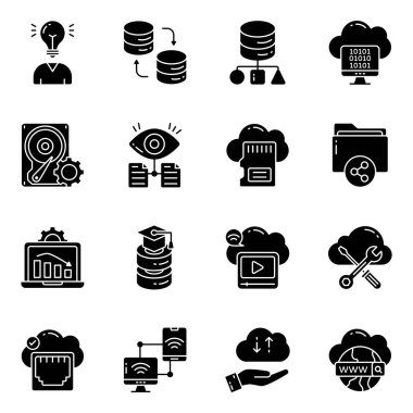 Veri ve Ağ Somut Simgelerinin Kümesi