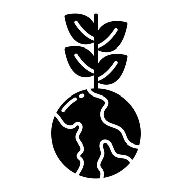 Küresel ekolojinin eşsiz bir tasarım ikonu 