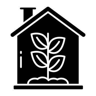 Vector design of eco home