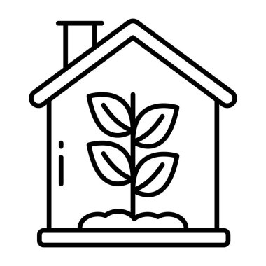 Vector design of eco home