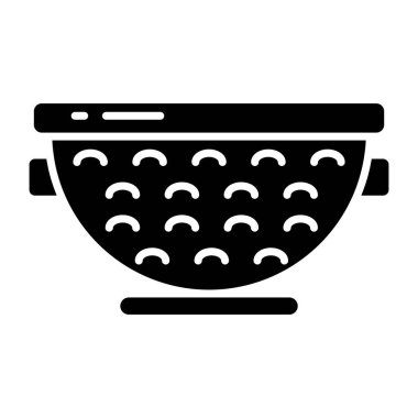 Kaliteli süzgeç indirme simgesi 