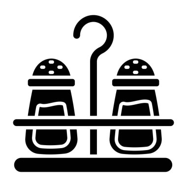 Tuz kaplarının moda vektör tasarımı