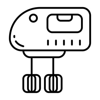 Elektrik çırpıcısının premium indirme simgesi