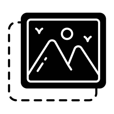 Fotoğrafın bir simge tasarımı 