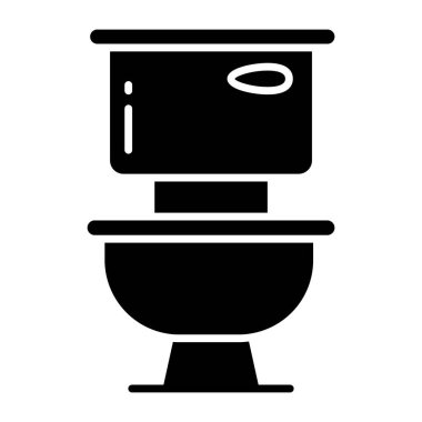 An icon design of commode
