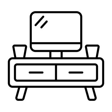 TV standının premimium indirme simgesi