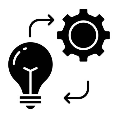 Fikir üretiminin sağlam bir tasarım simgesi