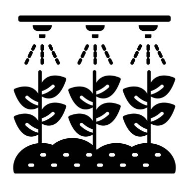 Damla sulamanın katı tasarım simgesi 