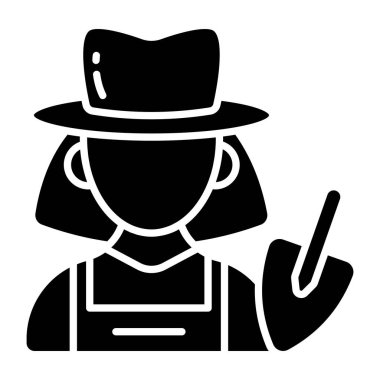 Çiftçinin moda tasarım simgesi