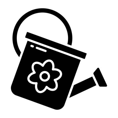 An icon design of watering can