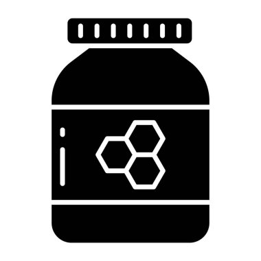 Perfect design icon of honey jar