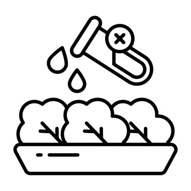 Kimyasal besin içermeyen kaliteli indirme simgesi