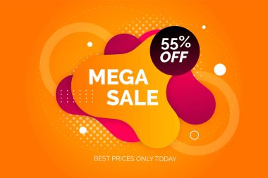 Vector big sale special offer banner